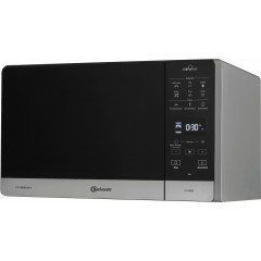 BAUKNECHT Mikrowelle »MW 49 SL« Grill und Heißluft 1900 W Dampfgaren, Grill, Heißluft und Crisp für schnelle knusprige Pizza