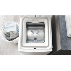 BAUKNECHT Waschmaschine Toplader »WAT 6313 C« 6 kg 1200 U/min Antiflecken, automatische Trommelpositionierung, Kurz 30 min.