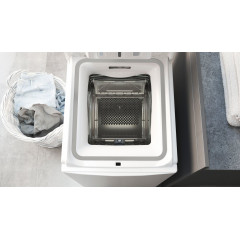 BAUKNECHT Waschmaschine Toplader »WAT 6313 C« 6 kg 1200 U/min Antiflecken, automatische Trommelpositionierung, Kurz 30 min.