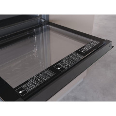 BAUKNECHT BAK5S KP8V2 BLG, Einbaubackofen (Einbaugerät, 71 l, 595 mm breit), Dampfgarfunktion