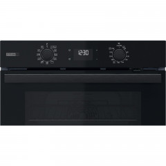 BAUKNECHT BBA2S85HU1K, Einbaubackofen (Einbaugerät, 71 l, 595 mm breit), Dampfgarfunktion
