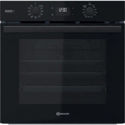BAUKNECHT BBA2S85PU1K, Einbaubackofen (Einbaugerät, 71 l, 595 mm breit), Dampfgarfunktion