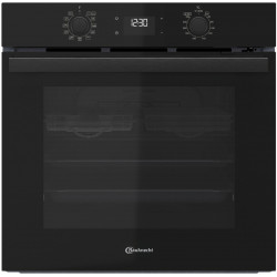 BAUKNECHT Pyrolyse Backofen »BBA285PU1ZK« mit 1-fach-Teleskopauszug mit Pyrolyse-Selbstreinigung Easy Grill - einfaches Grillen im Backofen, Pizzafunktion