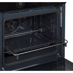 BAUKNECHT Pyrolyse Backofen »BBA285PU1ZK« mit 1-fach-Teleskopauszug mit Pyrolyse-Selbstreinigung Easy Grill - einfaches Grillen im Backofen, Pizzafunktion