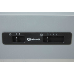 BAUKNECHT Zwischenbauhaube »DE 5360 SG/1« 60 cm, 3 Leistungsstufen und LED-Beleuchtung