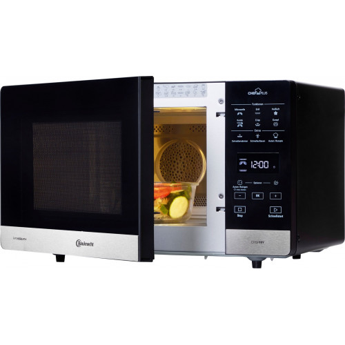 BAUKNECHT Mikrowelle »MW 59 MB« Dampfgarfunktion | Grill | Heißluft | Mikrowelle 1700 W Dampfgaren, Grill, Heißluft und Crisp für schnelle knusprige Pizza