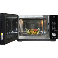 BAUKNECHT Mikrowelle »MF 258 B« Grill | Heißluft | Mikrowelle Extra viel Platz, Grill, Heißluft und Crisp für knusprige Pizza