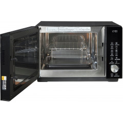 BAUKNECHT Mikrowelle »MF 258 B« Grill | Heißluft | Mikrowelle Extra viel Platz, Grill, Heißluft und Crisp für knusprige Pizza