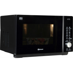 BAUKNECHT Mikrowelle »MF 258 B« Grill | Heißluft | Mikrowelle Extra viel Platz, Grill, Heißluft und Crisp für knusprige Pizza