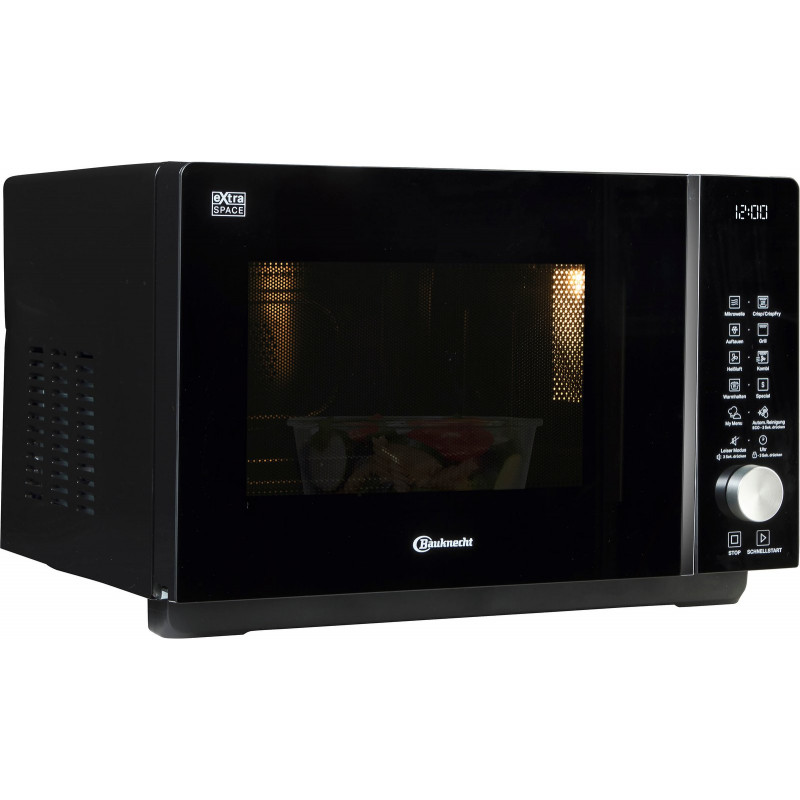 BAUKNECHT Mikrowelle »MF 258 B« Grill | Heißluft | Mikrowelle Extra viel Platz, Grill, Heißluft und Crisp für knusprige Pizza