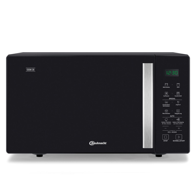 BAUKNECHT MW 253 SM2, Mikrowelle (1000 Watt, 25 l Garraum-Volumen, Grillfunktion)