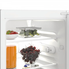 BAUKNECHT BKSI 9VF2 Einbau-Kühlschrank (126 l, E, 855 mm hoch, Weiß)