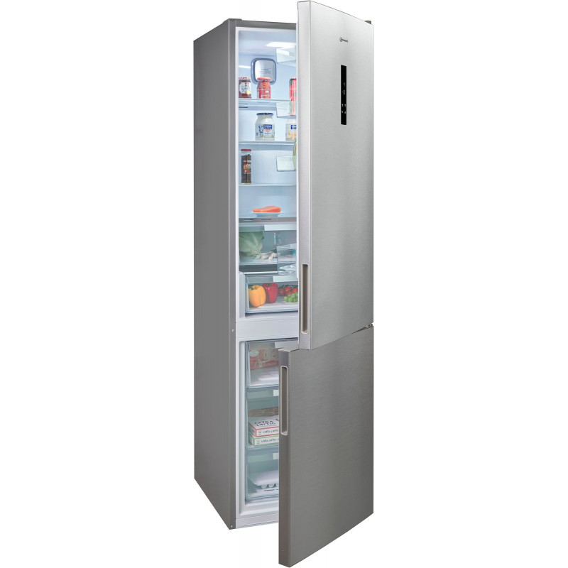 BAUKNECHT Kühl-/Gefrierkombination »KGN Eco 201 C« 203,5 cm hoch 59,5 cm breit Kein Abtauen und ideales Frischeklima dank Dual Cool Total NoFrost