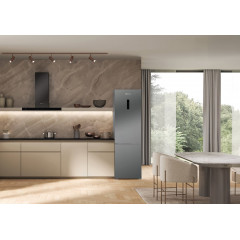 BAUKNECHT Kühl-/Gefrierkombination »KGN Eco 201 C« 203,5 cm hoch 59,5 cm breit Kein Abtauen und ideales Frischeklima dank Dual Cool Total NoFrost