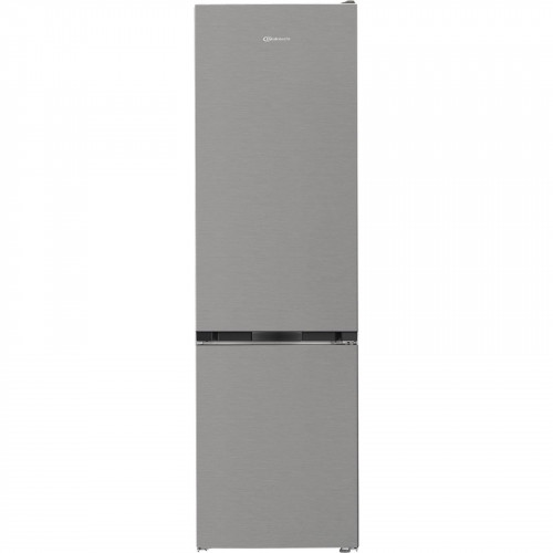 BAUKNECHT KGDNF 20C IN Kühlgefrierkombination (C, 415 l, 2035 mm hoch, Edelstahloptik)