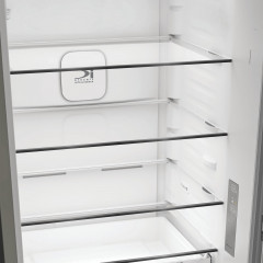 BAUKNECHT KGDNF 20C IN Kühlgefrierkombination (C, 415 l, 2035 mm hoch, Edelstahloptik)