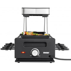 Unold Raclette Schwarz, Edelstahl