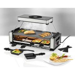 Unold Raclette Schwarz, Edelstahl