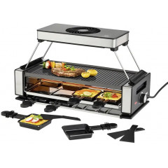 Unold Raclette Schwarz, Edelstahl