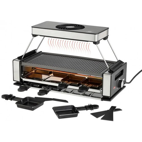 Unold Raclette Schwarz, Edelstahl