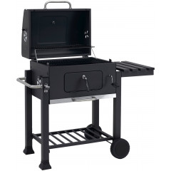 Tepro Holzkohlegrill »Grillwagen Toronto Click« BxTxH: 115x67x107 cm