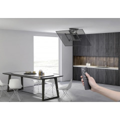 My Wall HL 41ML TV-Deckenhalterung Deckenhalter, Motorisiert, Höhenverstellbar, Schwenkbar, Neigbar Anthrazit
