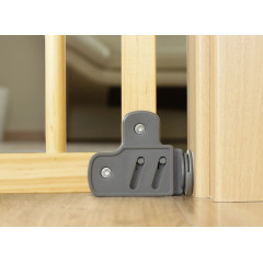 REER Basic 46221 Klemmgitter Natur, Dunkelgrau