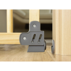 REER Basic 46221 Klemmgitter Natur, Dunkelgrau
