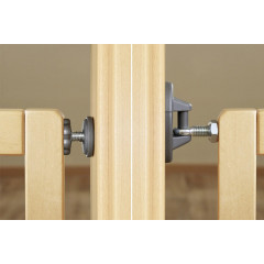 REER Basic 46221 Klemmgitter Natur, Dunkelgrau