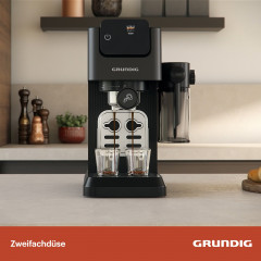 Grundig Espressomaschine »KSM 5330« 1628W Kaffeevollautomat mit 15 Bar & Touch‑Display