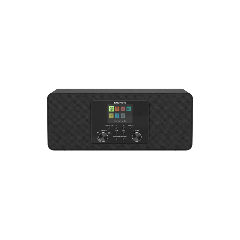 GRUNDIG DTR 5100 Internet- und Digitalradio, FM / RDS / DAB+ / Internet Radio, DAB, DAB+, FM, Bluetooth, Schwarz
