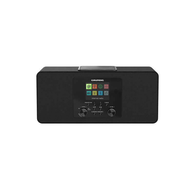 GRUNDIG DTR 6100 Internet- und Digitalradio, FM / RDS / DAB+ / Internet Radio, DAB, DAB+, FM, Bluetooth, Schwarz