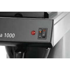 BARTSCHER A190056 Contessa 1000 Kaffeemaschine Silber/Schwarz