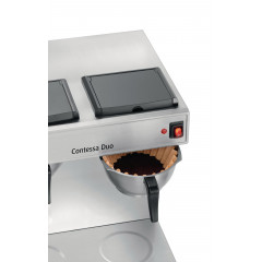 BARTSCHER 190184 Contessa Duo Kaffeemaschine Silber
