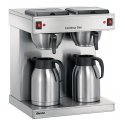 BARTSCHER 190184 Contessa Duo Kaffeemaschine Silber BARTSCHER 190184 Contessa Duo Kaffeemaschine Silber