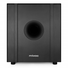 MIVOC SW1100A schwarz, aktiver Subwoofer aktiver Subwoofer, Aktivsubwoofer, Basslautsprecher aktiver Subwoofer, Aktivsubwoofer, Bassbox, schwarz