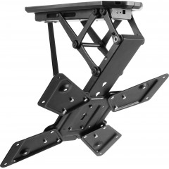 SpeaKa Professional TV-Deckenhalterung elektrisch motorisiert, Neigbar, Ausziehbar 58,4cm (23