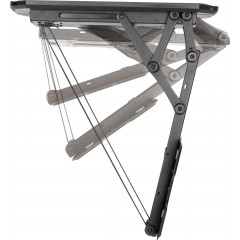 SpeaKa Professional TV-Deckenhalterung elektrisch motorisiert, Neigbar, Ausziehbar 58,4cm (23
