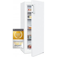 exquisit Gefrierschrank NoFrost »GS231-NF-H-040D weiss« 143 cm hoch 54 cm breit 4*-Gefrierschrank No Frost mit LED-Anzeige & praktischem Griff