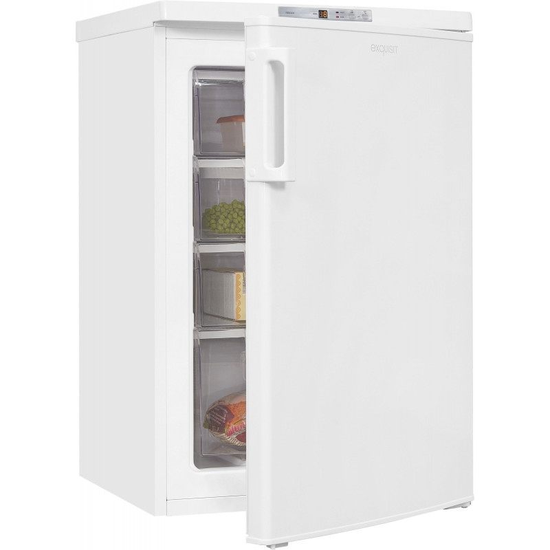 exquisit Gefrierschrank »GS80-HE-040D« 85,5 cm hoch 55 cm breit 4*-Gefrierschrank mit praktischem Griff – leicht & bequem zu öffnen