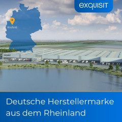 EXQUISIT KS185-4-HE-040E inoxlook Kühlschrank (E, 1220 mm hoch, silber)