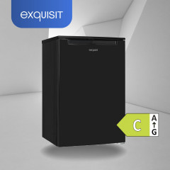 exquisit Gefrierschrank »GS81-040C schwarz« 85,5 cm hoch 54,5 cm breit energiesparend in Energieeffizienz C, 87 Liter Nutzinhalt, 4 Sterne