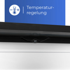 exquisit Gefrierschrank »GS81-040C schwarz« 85,5 cm hoch 54,5 cm breit energiesparend in Energieeffizienz C, 87 Liter Nutzinhalt, 4 Sterne