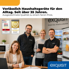 EXQUISIT GS581-040C weiss Gefrierschrank (C, 855 mm hoch)