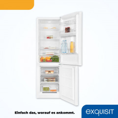 exquisit Kühl-/Gefrierkombination »KGC320-95-E-WS-040C« 185,8 cm hoch 60 cm breit