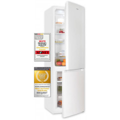 exquisit Kühl-/Gefrierkombination »KGC265-70-NF-040C« 180,5 cm hoch 54,5 cm breit Energieeffizienzklasse C, 253 Liter Nutzinhalt, Total NoFrost