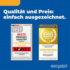 EXQUISIT GS5271-NF-H-040E weiss Gefrierschrank (E, 1700 mm hoch)