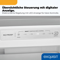 EXQUISIT GS5271-NF-H-040E Gefrierschrank (E, 1700 mm hoch)