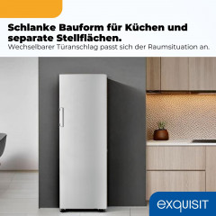 EXQUISIT GS5271-NF-H-040E Gefrierschrank (E, 1700 mm hoch)