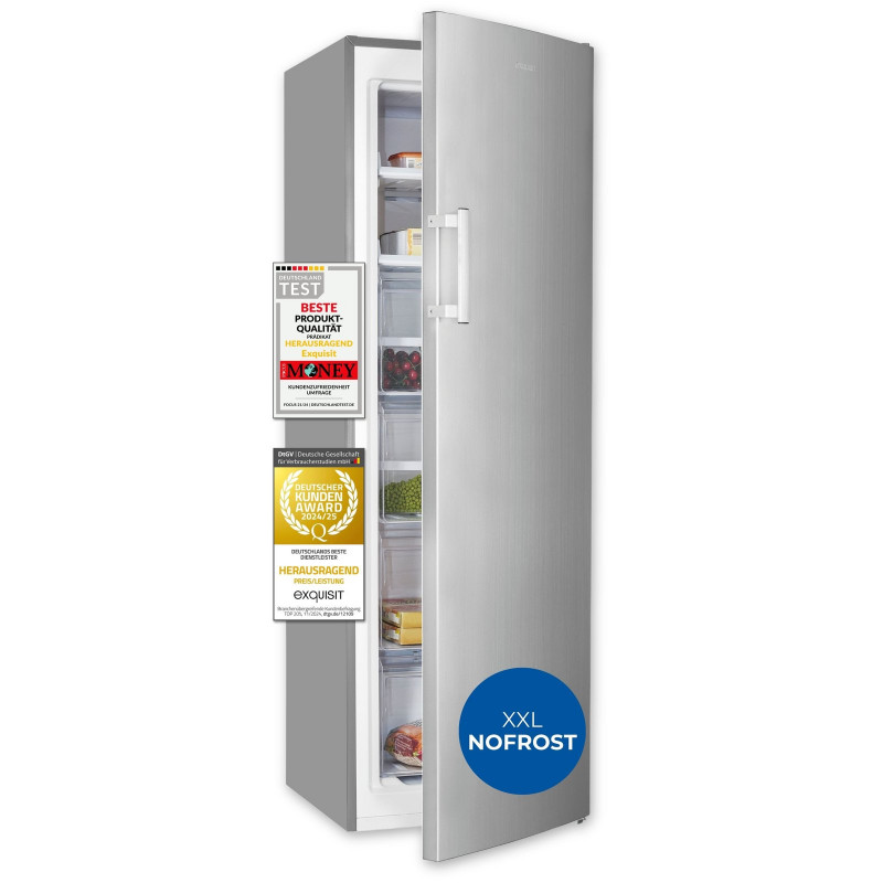 EXQUISIT GS5271-NF-H-040E Gefrierschrank (E, 1700 mm hoch)